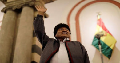 Evo Morales es reelecto presidente en primera vuelta