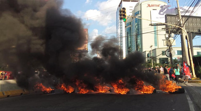 Comienzan las protestas