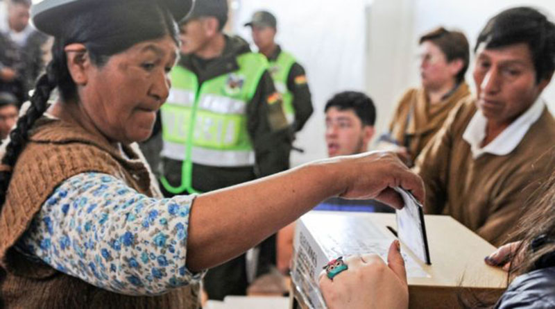 fraude electoral en Bolivia