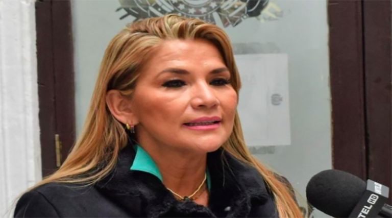 expresidenta Jeanine Áñez