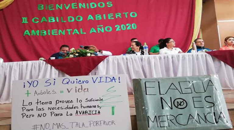 Marcala, La Paz en cabildo abierto