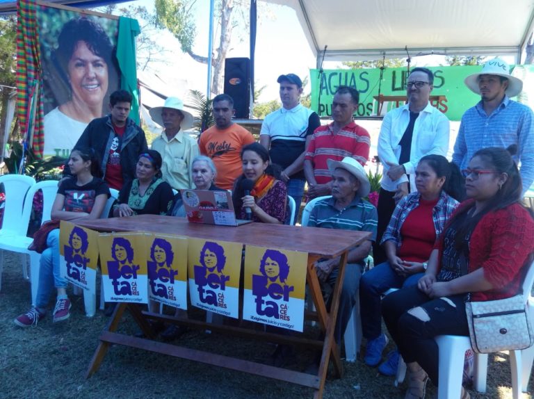 Autores intelectuales del crimen de Berta Cáceres