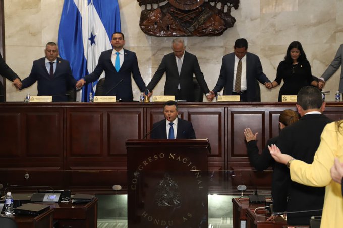 el poder en Honduras