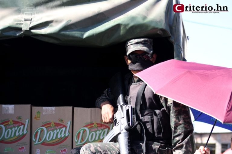 Habitantes de Comayagüela realizan protesta