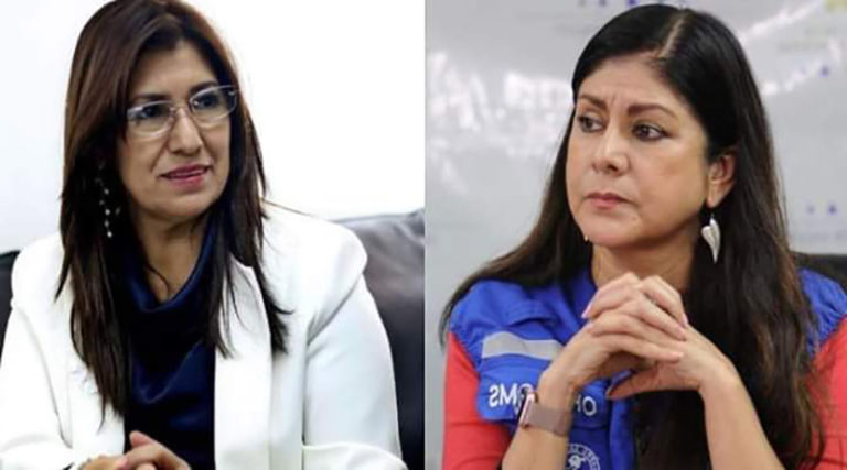 Ministra de salud de Honduras y representante de OPS