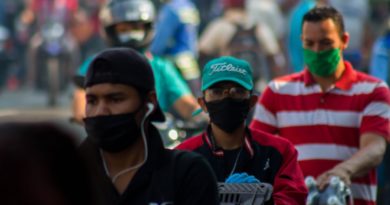 300 lempiras pagarán hondureños que no usen mascarilla