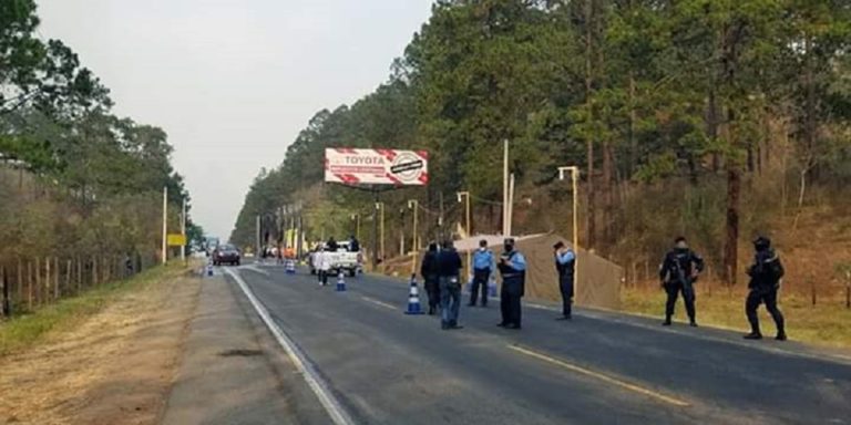 cerrarán todo el departamento de Olancho