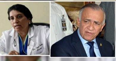 Cruce de tuits entre Mauricio Oliva y Suyapa Figueroa por contratación de médicos