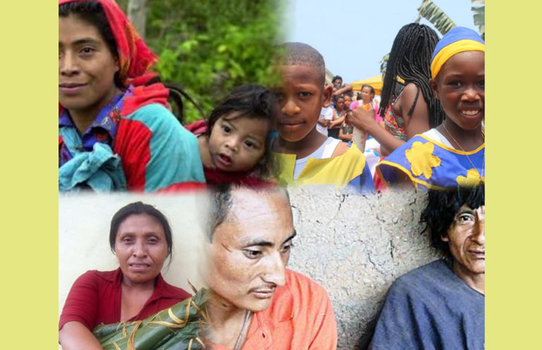 multicolor y pluriétnica