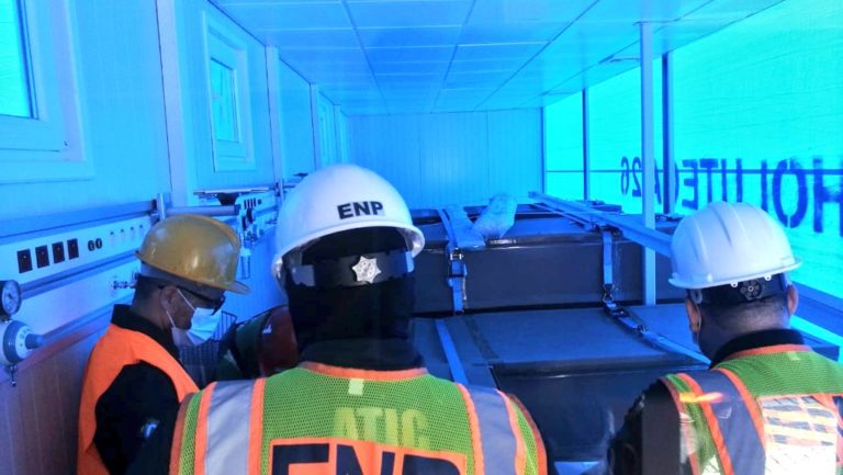 MP concluye inspección de hospitales móviles