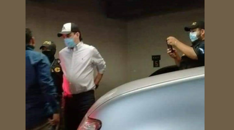 capturan a Marco Bográn