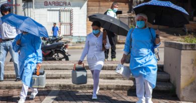 manejando a paso lento la crisis sanitaria en Honduras