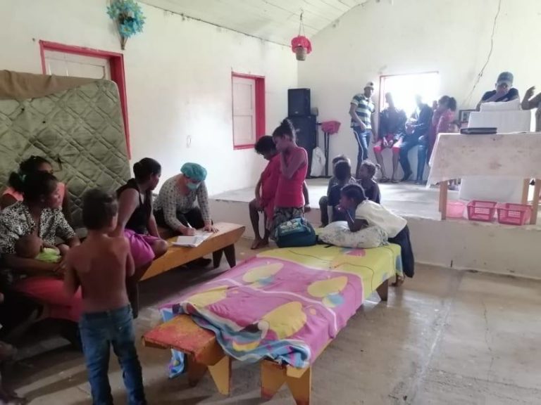 Desbordados los albergues en La Mosquitia