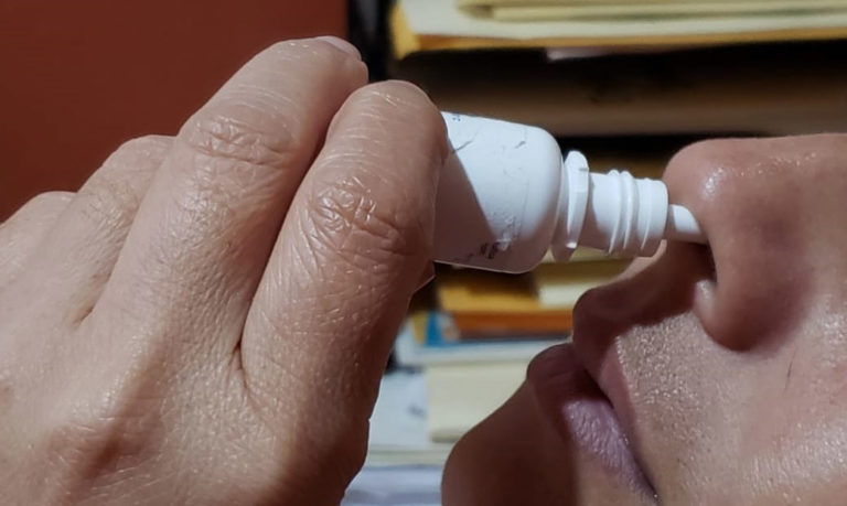 vspray nasal para prevenir el COVID-19
