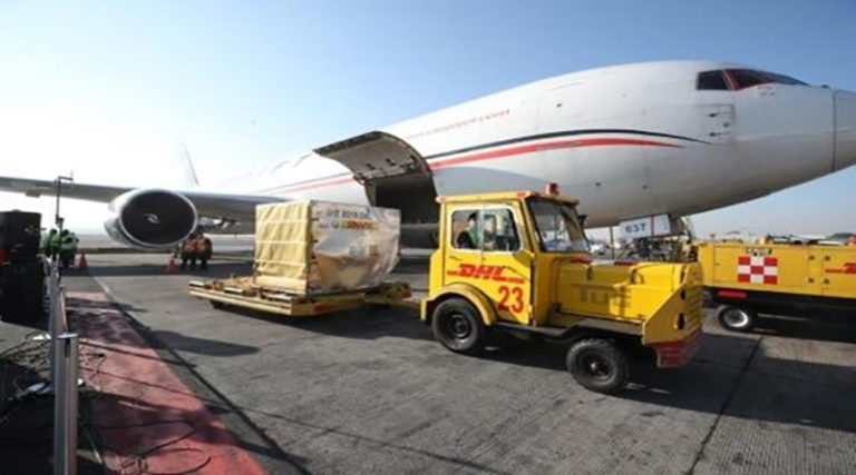 Segundo cargamento con vacunas