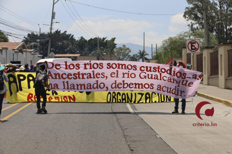 Manifestación contra las ZEDE
