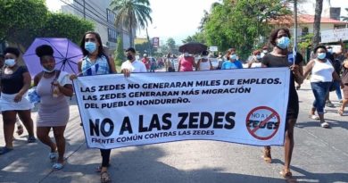 no a las ZEDE en Honduras