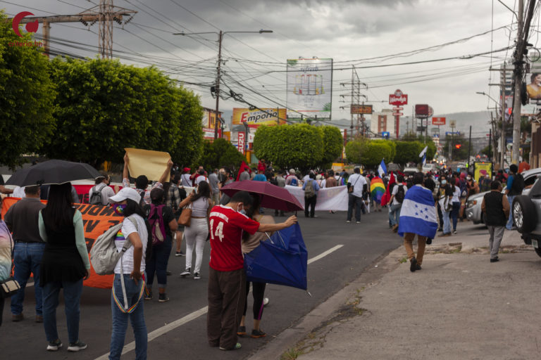 Protestas en Honduras