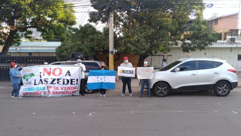protestan contra las ZEDE
