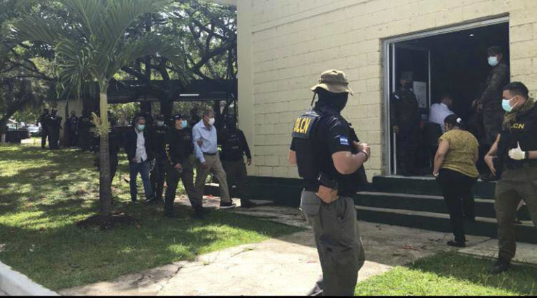 detención judicial para alcalde de Talanga