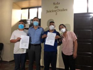 Libres los defensores de la tierra