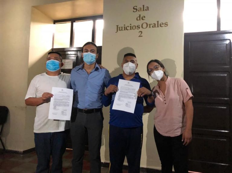 Libres los defensores de la tierra