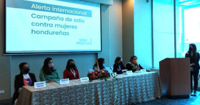 campaña de odio contra mujeres en Honduras