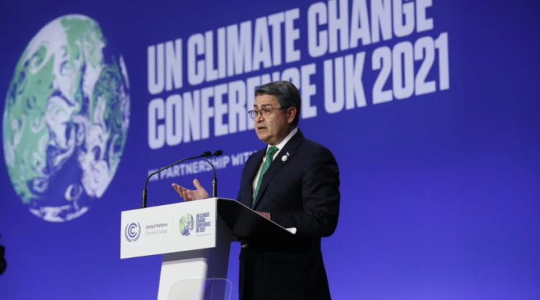 Discurso de JOH en cumbre climática