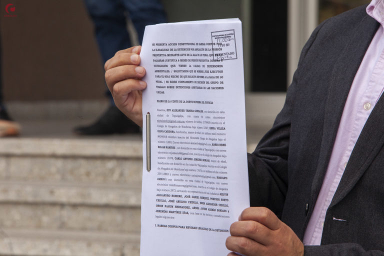 En caso Guapinol, admiten habeas corpus