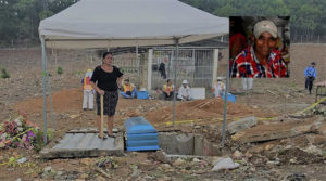 líder comunitario que fue detenido y agredido por la Policía en Azacualpa,