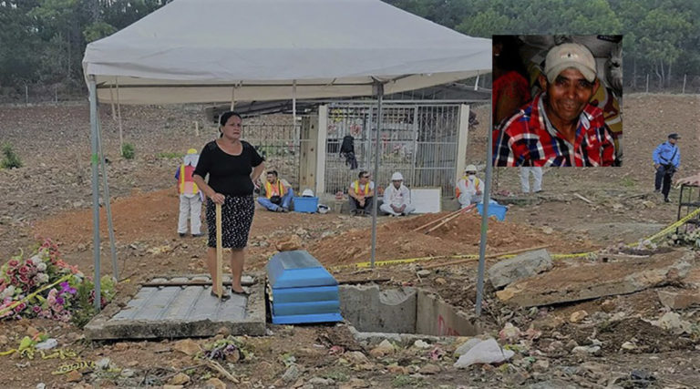 líder comunitario que fue detenido y agredido por la Policía en Azacualpa,