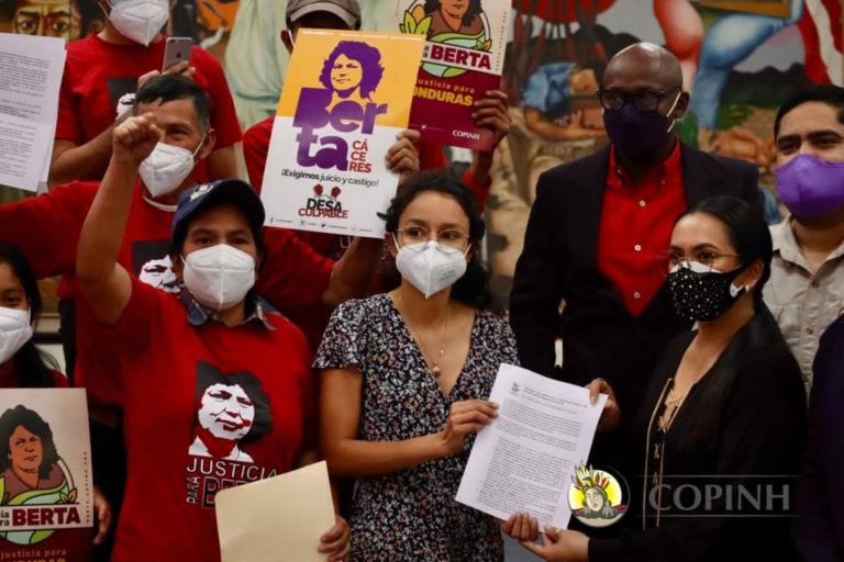 Copinh presenta propuestas