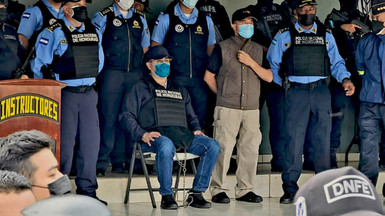 sin asegurar bienes de Juan Orlando Hernández