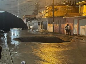 Lluvias en la capital de Honduras provocan daños severos
