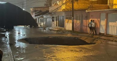 Lluvias en la capital de Honduras provocan daños severos