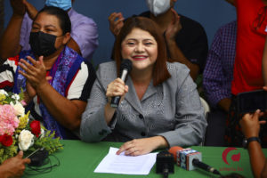 Exdirectora del IHSS Adriana Zúniga