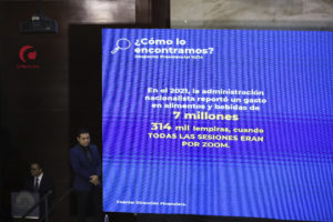 Luis Redondo denuncia saque en el Congreso Nacional