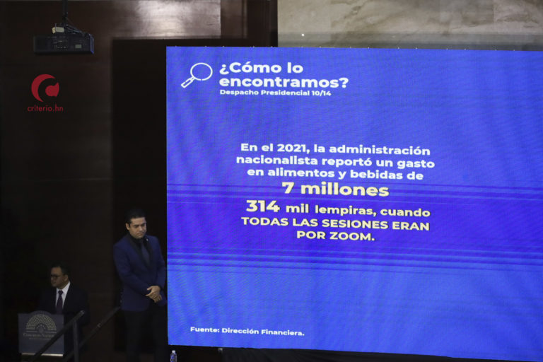 Luis Redondo denuncia saque en el Congreso Nacional