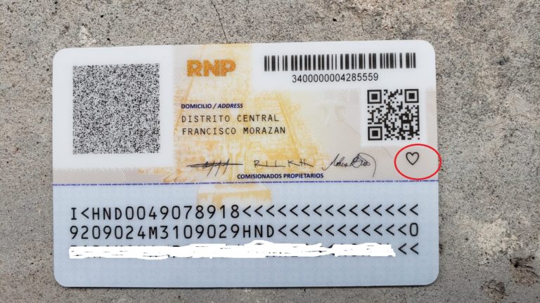 Honduras Donación de órganos