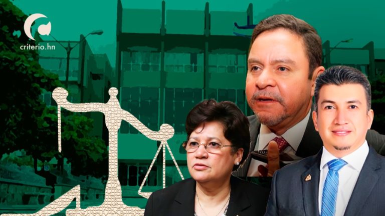 Los últimos tres presidentes del Poder Judicial