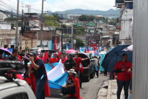 El desfile de Libre