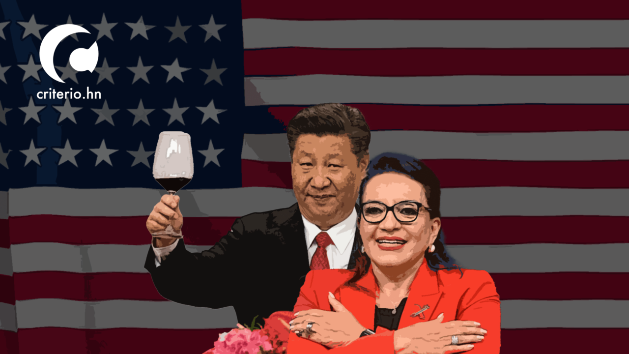 Portada presidente de honduras y presidente de china, Xiomara y Xipin